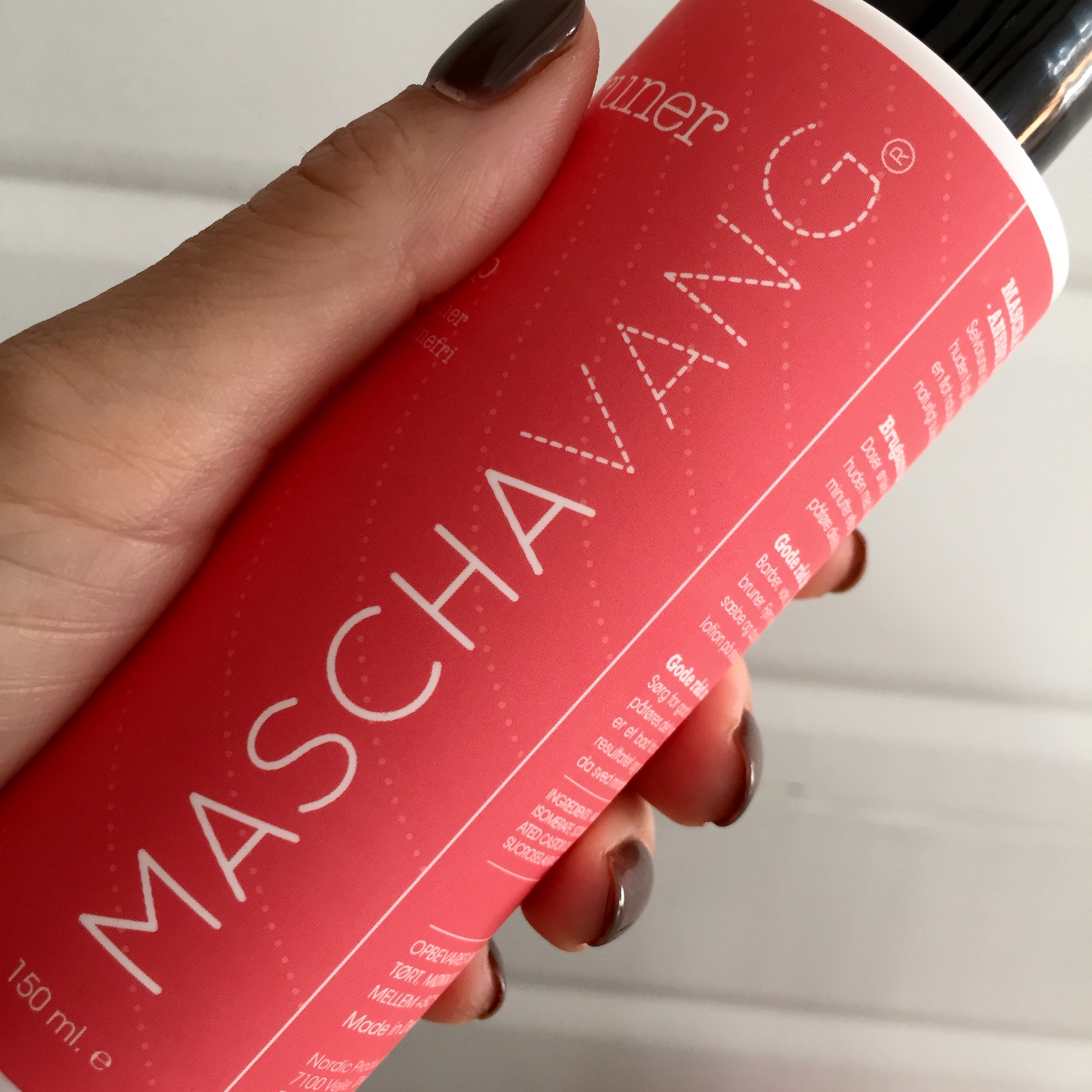 båd Sodavand FALSK NYT: MASCHA VANG selvbrunerserie | Daglig Blog | Mascha Vang